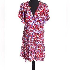 BY ANTHROPOLOGIE Robin Tiered Mini Dress Size xsp 
New with tags